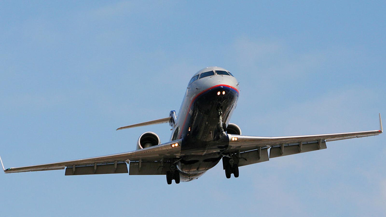 Interior of BOMBARDIER CRJ 200